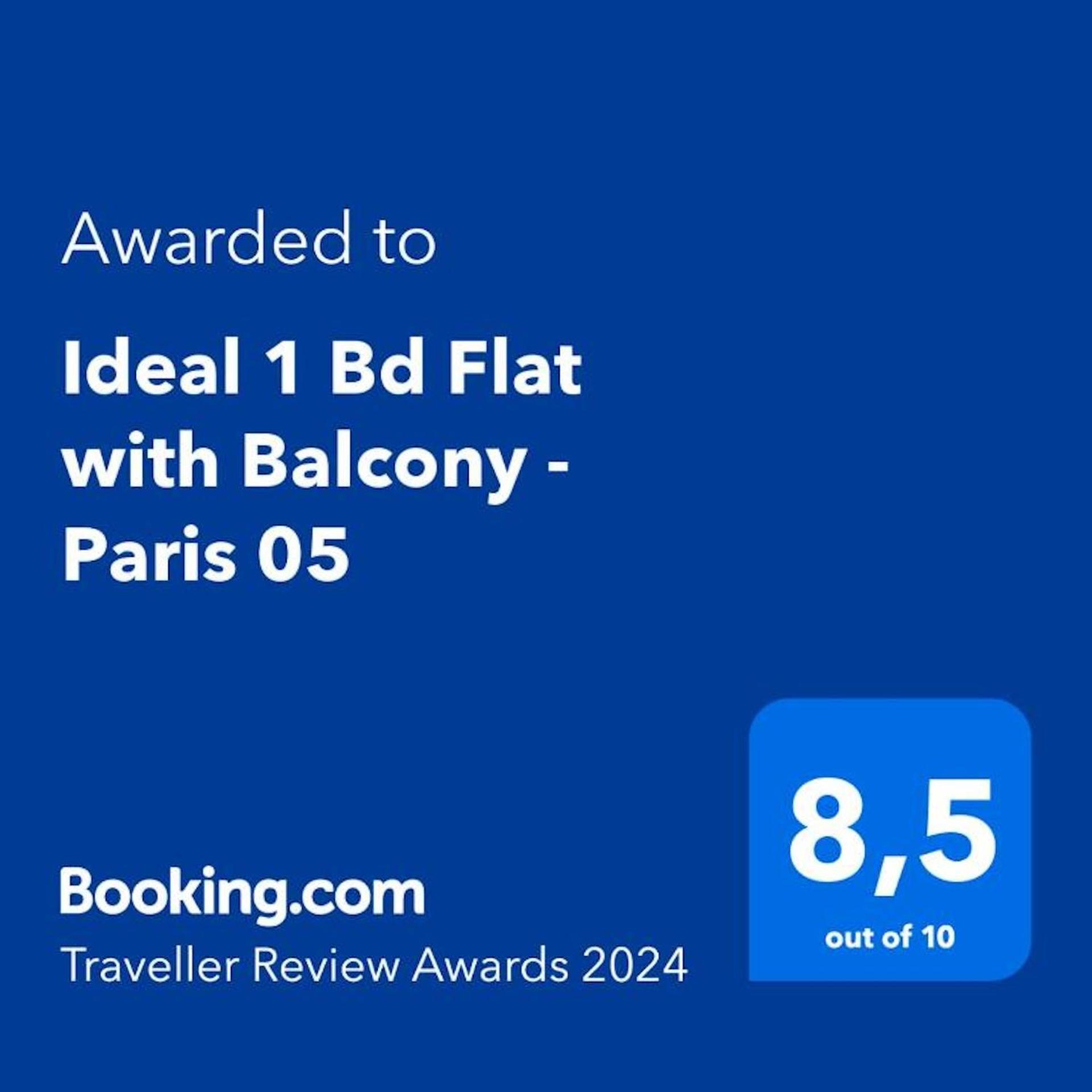 Ideal 1 Bd Flat With Balcony - Paris 05 Eksteriør bilde